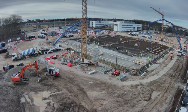 Mercury marks first prime contractor project in Denmark with record pour